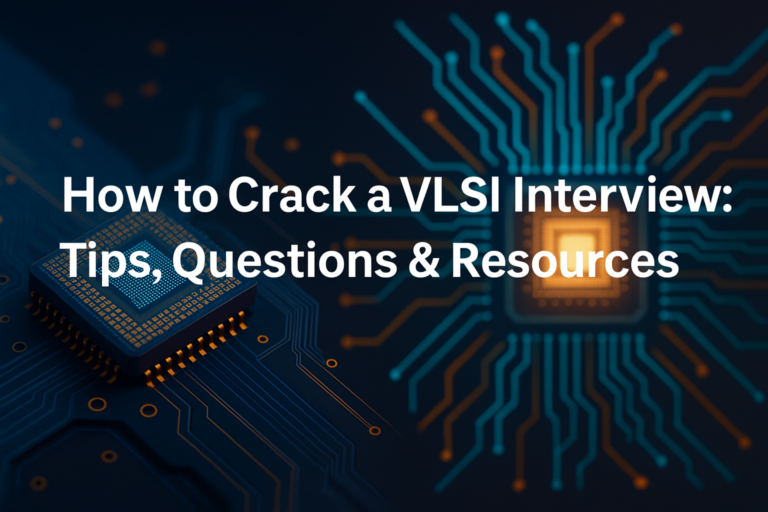 How to Crack a VLSI Interview Tips, Questions & Resources