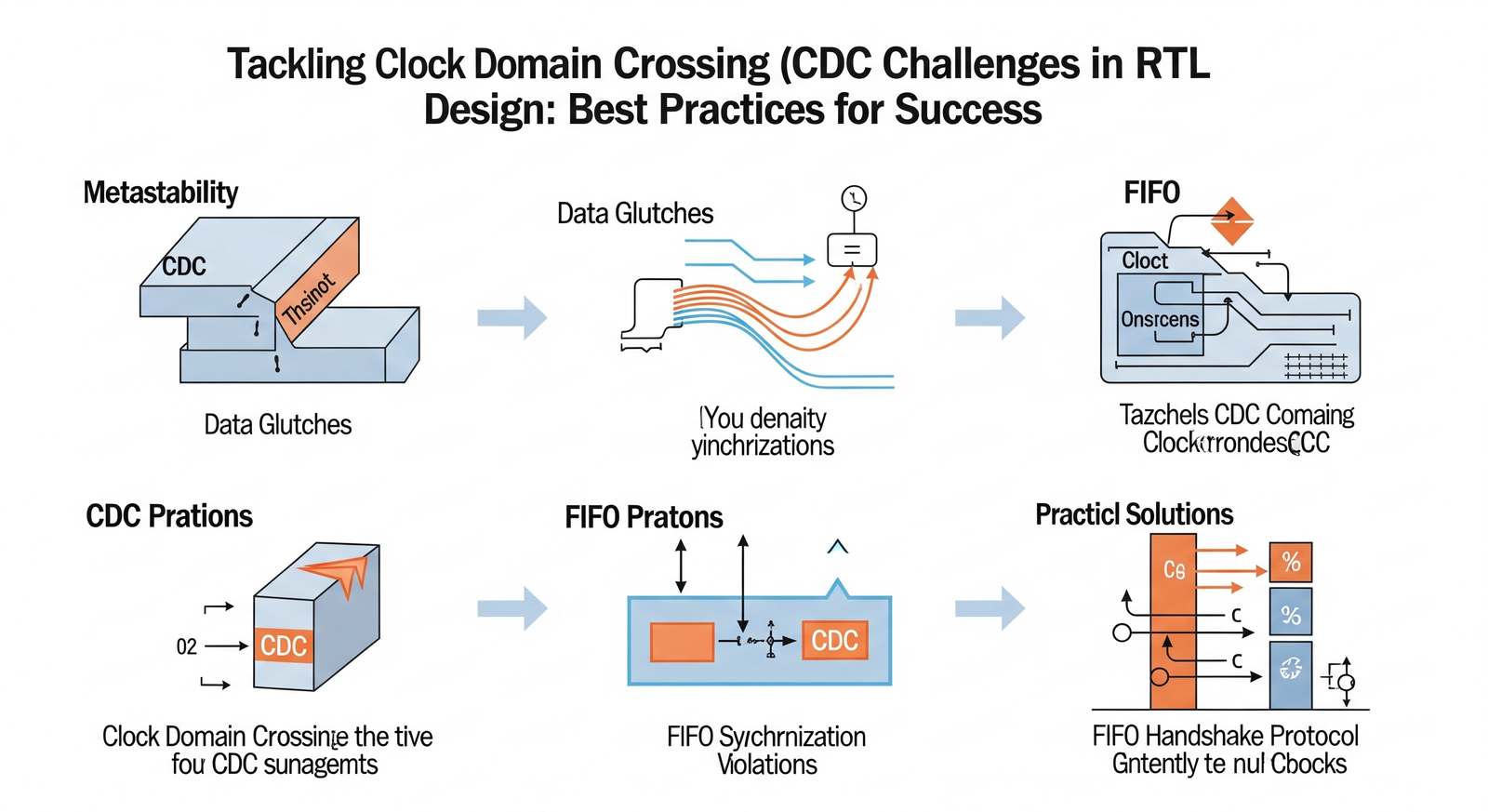 Tackling Clock Domain Crossing (CDC) Challenges in RTL Design: Best Practices for Success