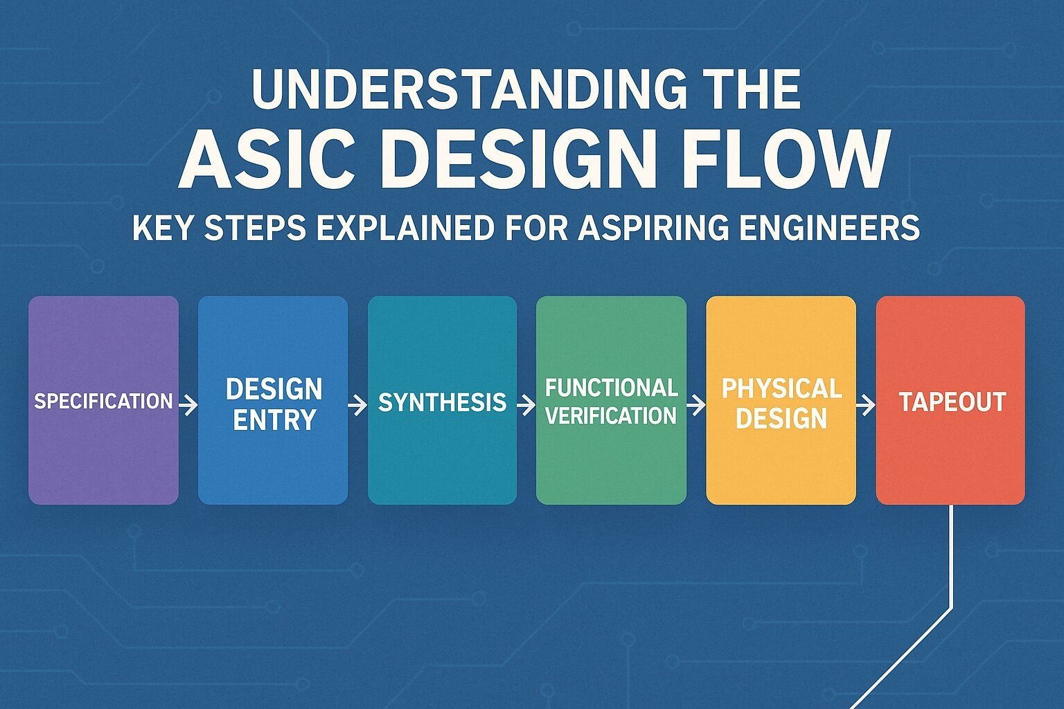 Understanding the ASIC Design Flow: Key Steps Explained for Aspiring Engineers