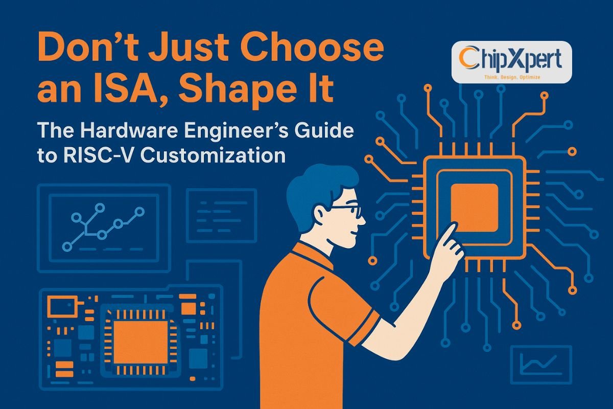 Don’t Just Choose an ISA, Shape It: The Hardware Engineer’s Guide to RISC-V Customization